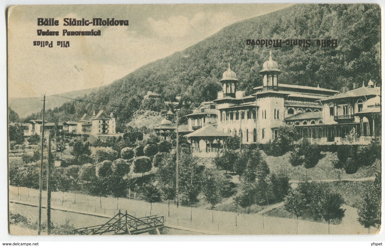 Slănic Moldova Health Resort - Administrative Building And Casino  (print Error) - Roumanie