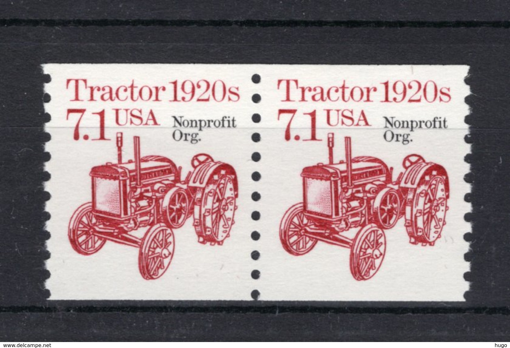 UNITED STATES Yt. PO5 MNH** 2 Stuks Voorafgestempeld 1987 - Preobliterati