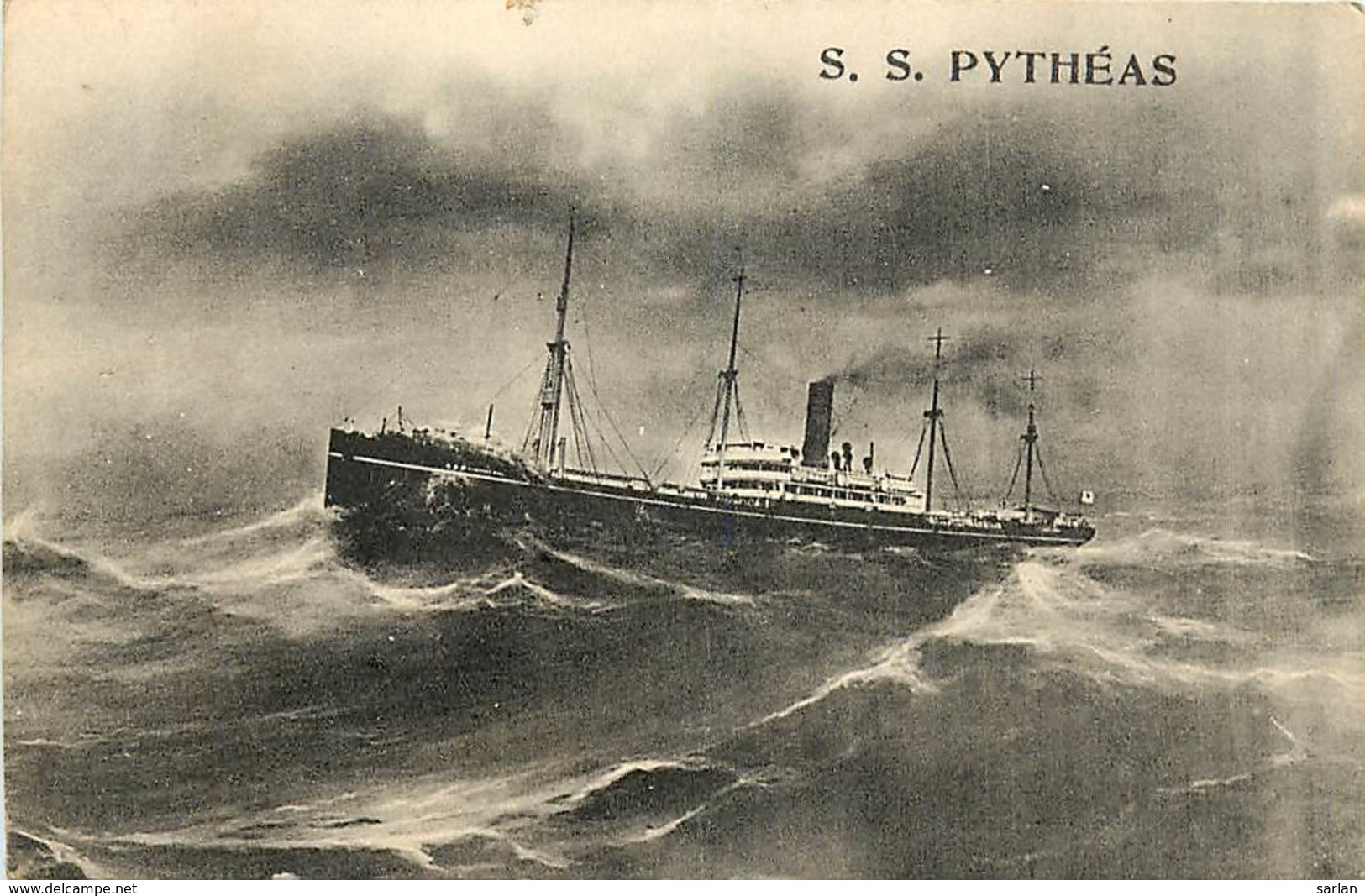 PAQUEBOT , SS " PYTHEAS " , * 375 10 - Steamers