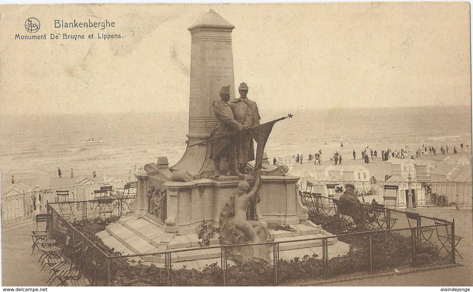 Blankenberge - Blankenberghe - Monument De Bruyne Et Lippens - Ern. Thill Serie 10 No 12 - Blankenberge