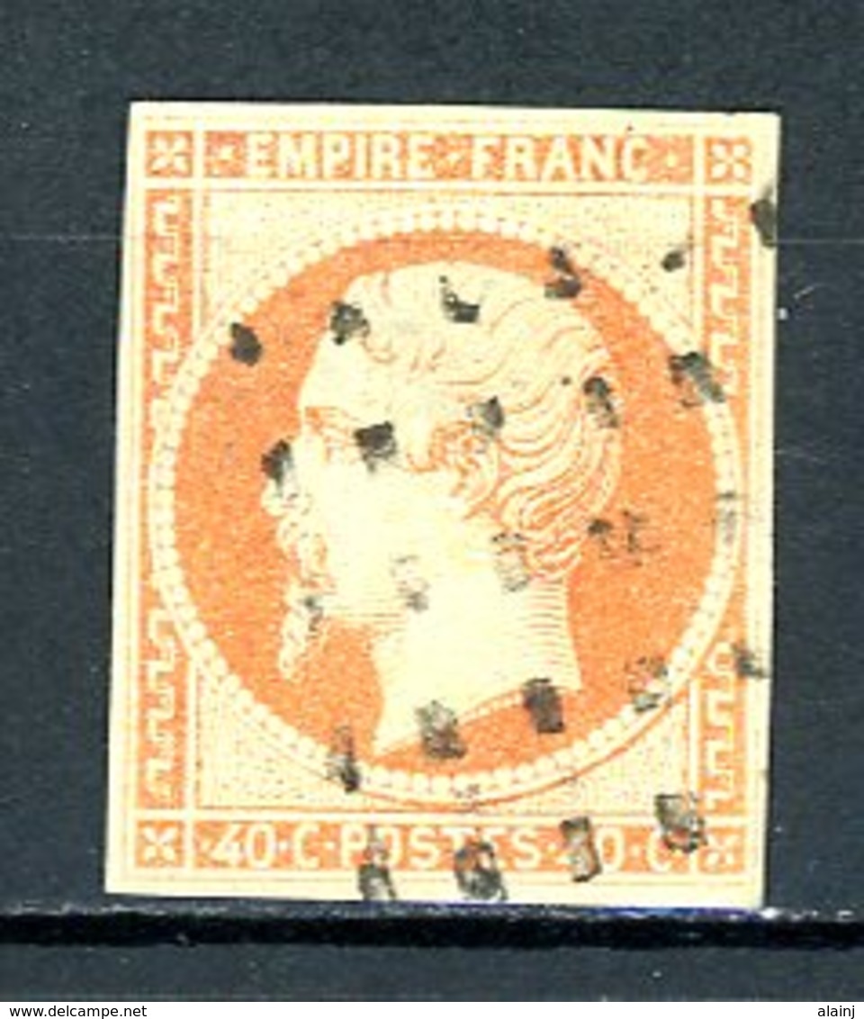 France   Y&T   16a    Obl   ---     Belle Nuance - 1853-1860 Napoléon III