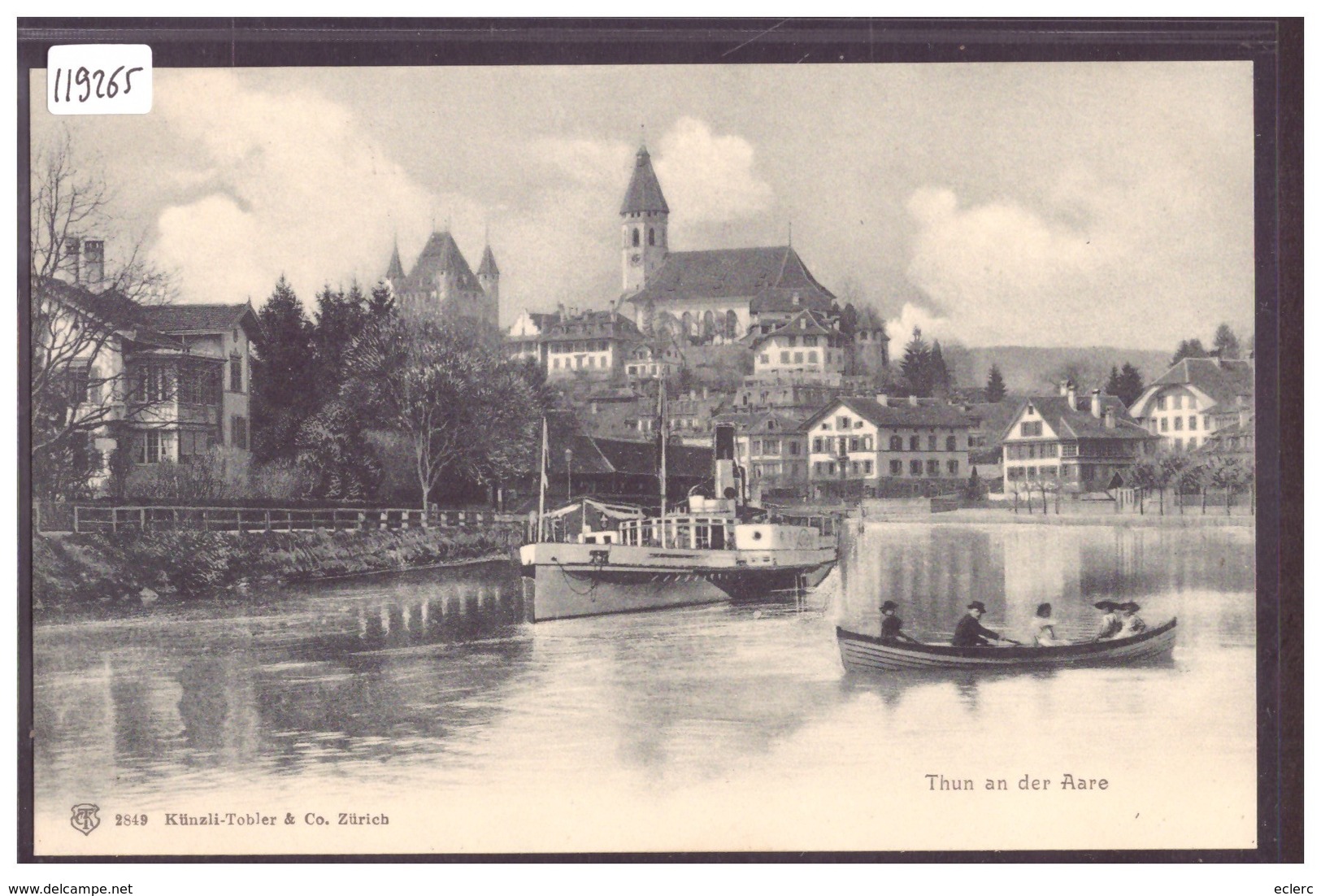 THUN - SCHIFF AN DER AARE - TB - Autres & Non Classés