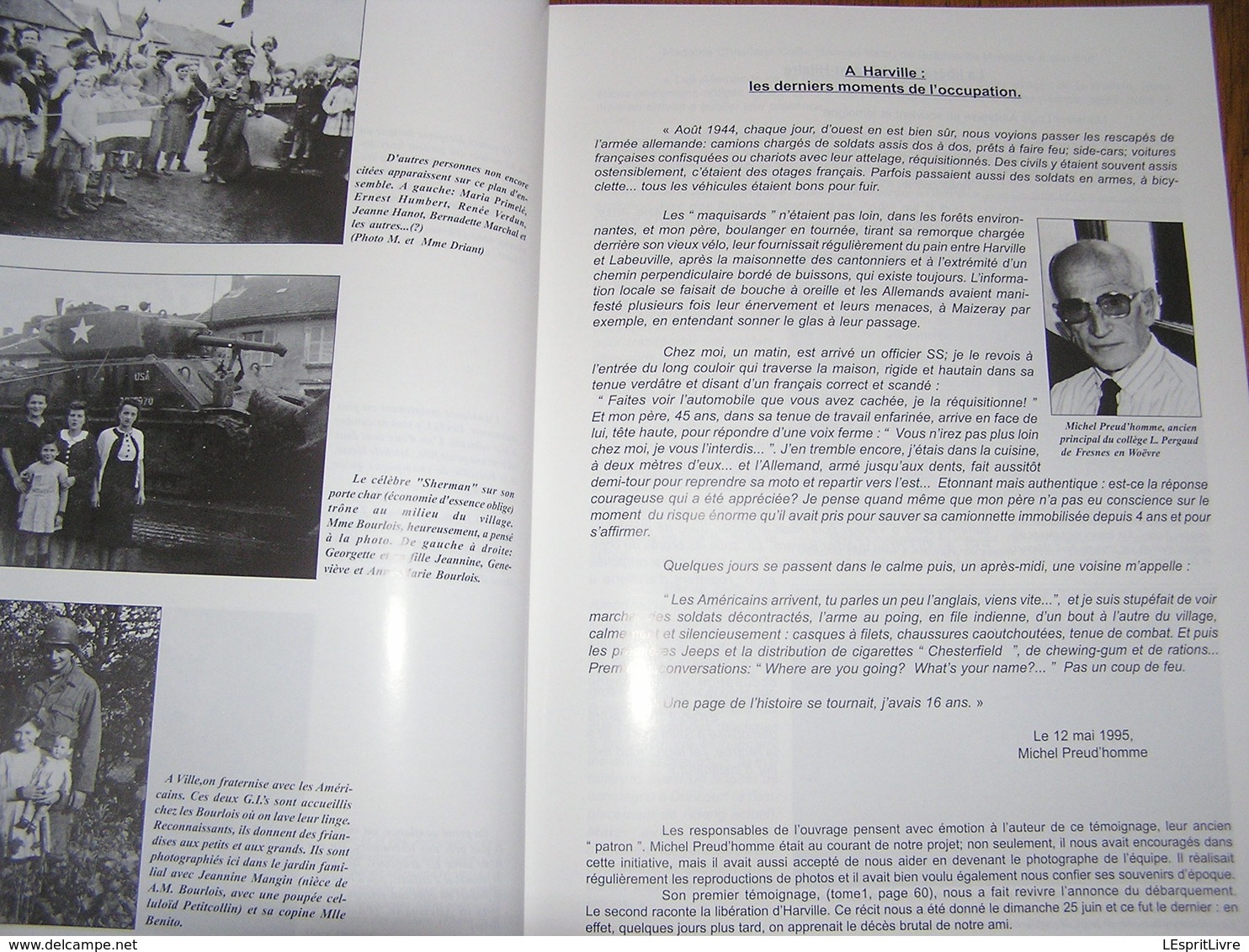 LIBERATION DES CÔTES DE MEUSE ET ENVIRONS T 2 Guerre 40 45 Montmédy Verdun Bar Le Duc Résistance Armée Secrète Maquis