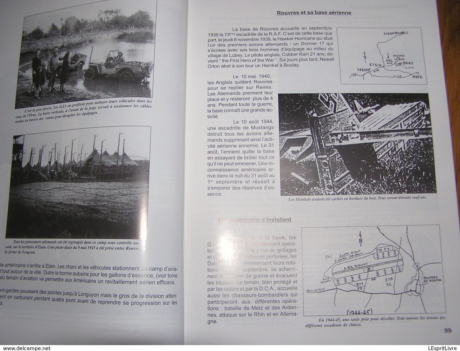 LIBERATION DES CÔTES DE MEUSE ET ENVIRONS T 2 Guerre 40 45 Montmédy Verdun Bar Le Duc Résistance Armée Secrète Maquis