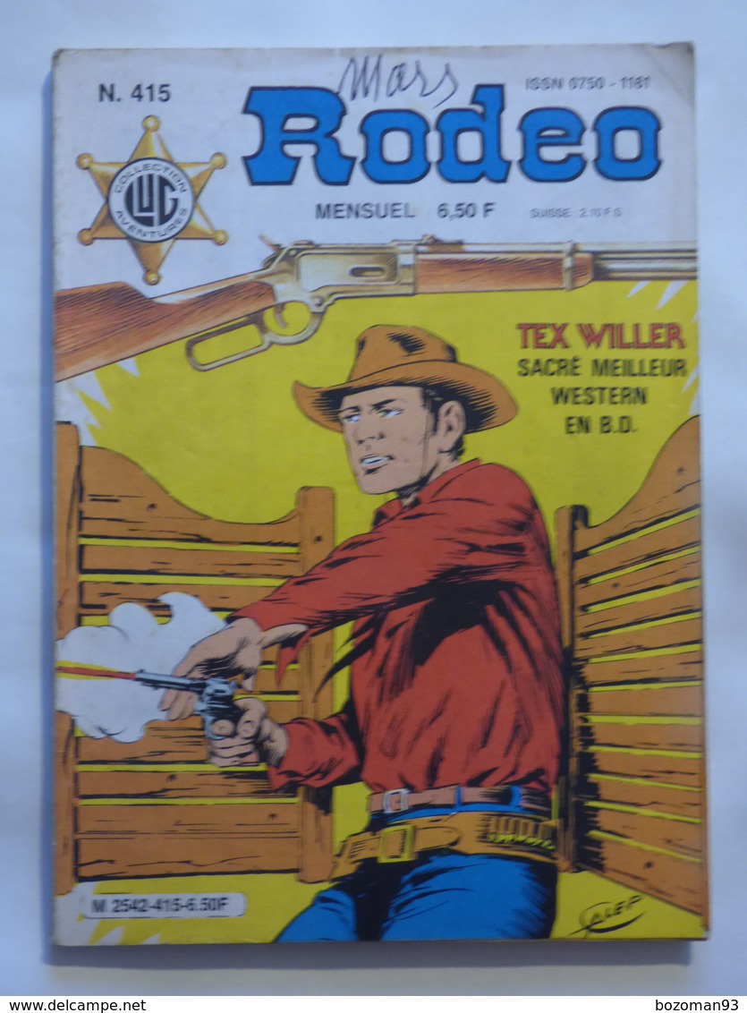 RODEO   N° 415  BE - Rodeo