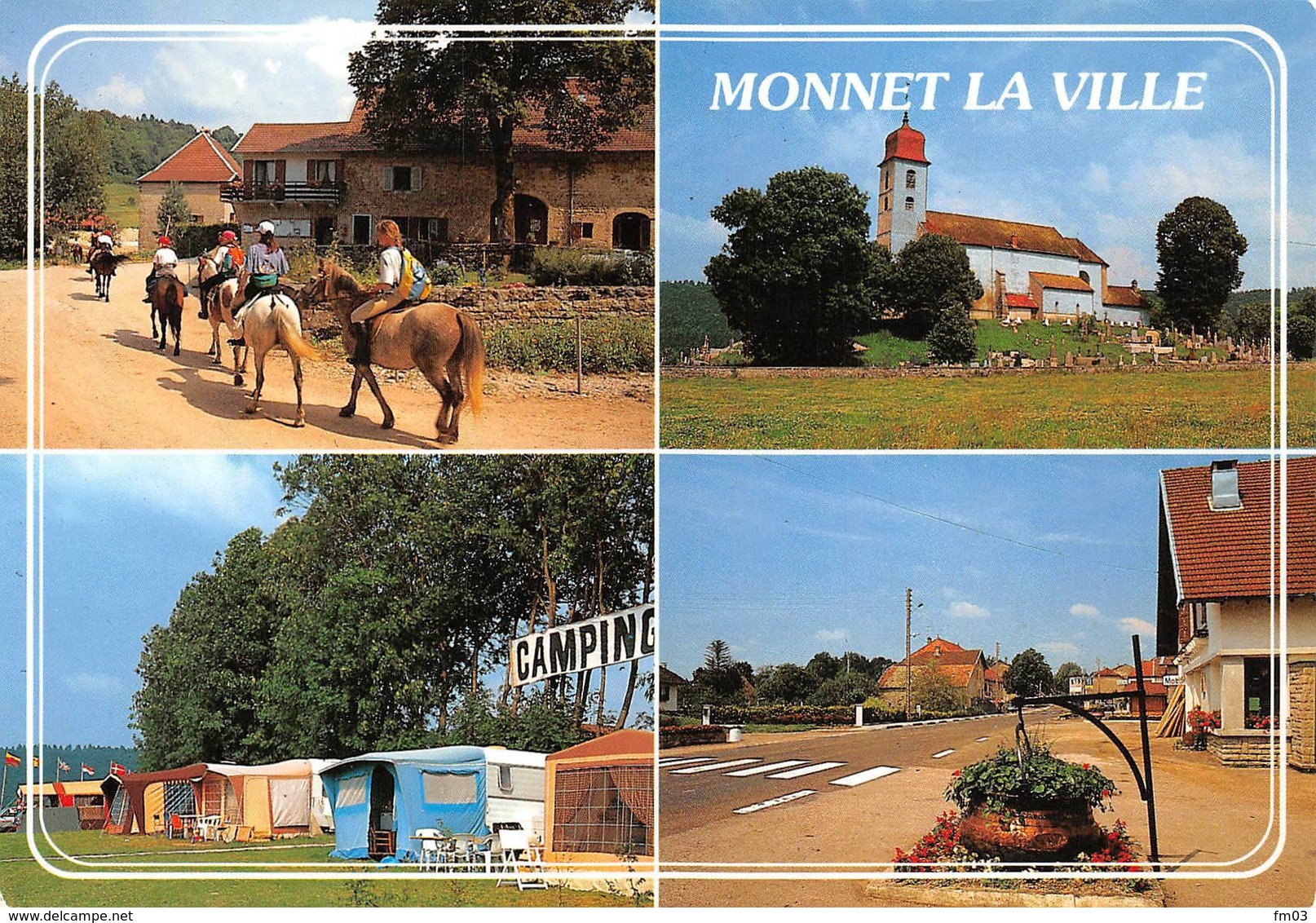 Monnet La Ville Fromagerie Chalet Camping église Cheval équitation Canton Champagnole - Altri & Non Classificati