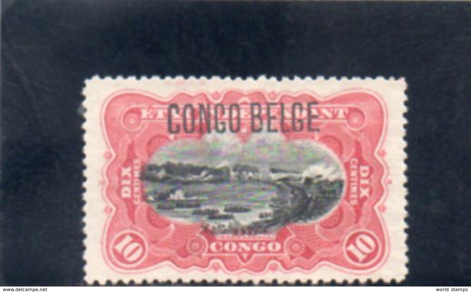 CONGO BELGE 1908 SANS GOMME - Unused Stamps