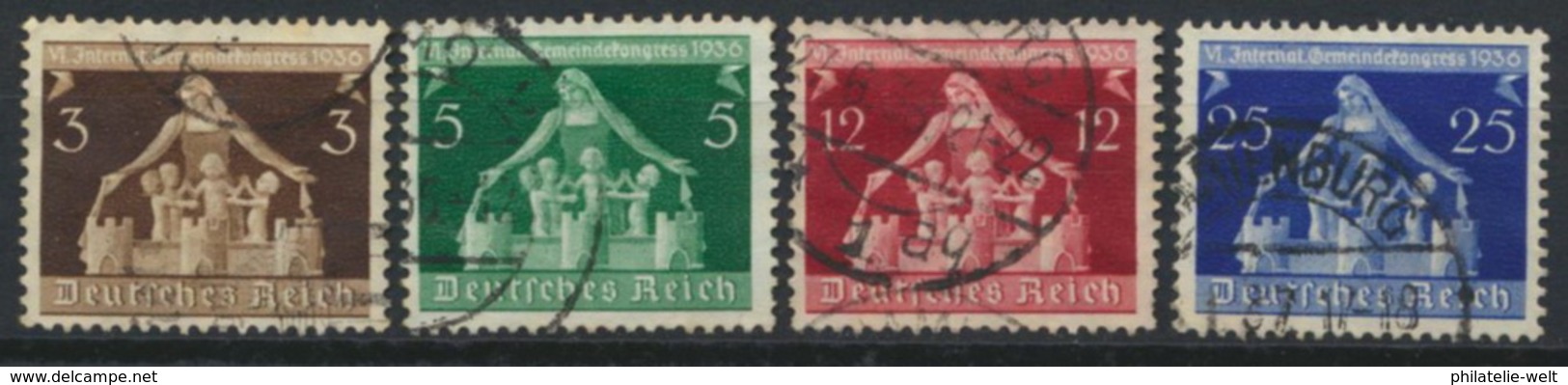 Deutsches Reich 617/20 O - Gebraucht