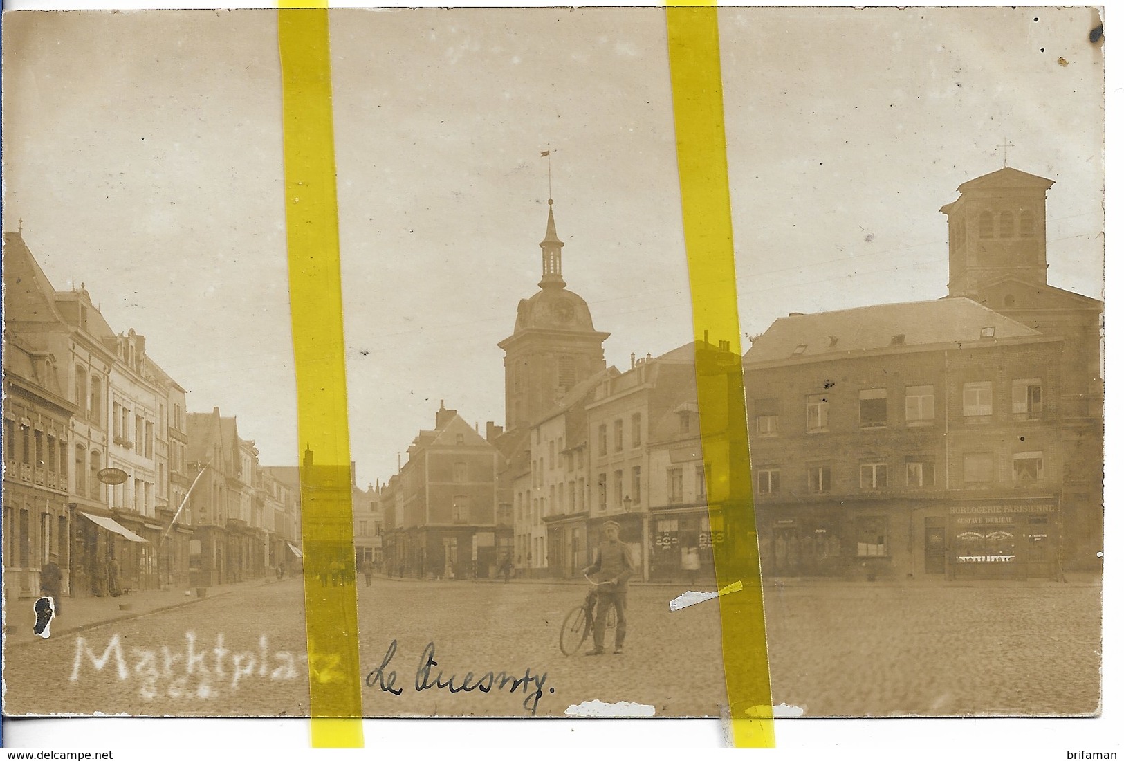 59 NORD LE QUESNOY Canton AVESNES SUR HELPE CARTE PHOTO ALLEMANDE MILITARIA 1914/1918 WW1WK1 - Le Quesnoy