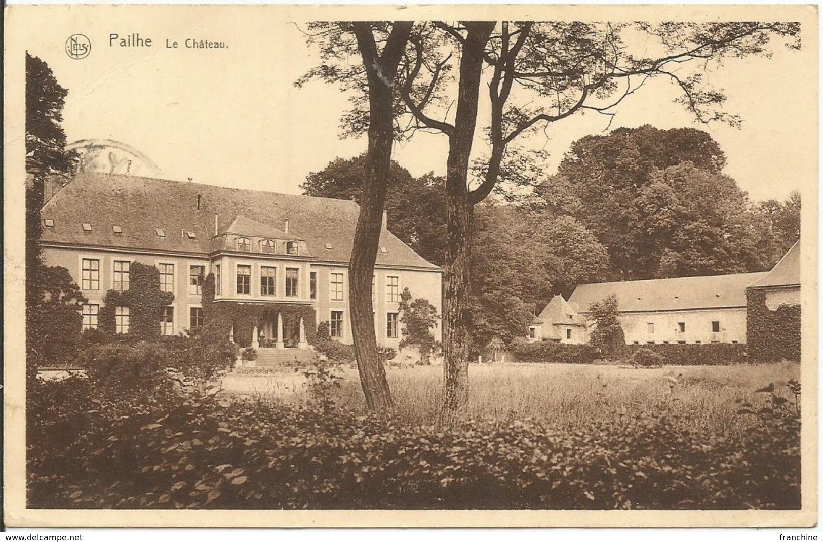 PAILHE - Le Château - Edit : Leplang à Waterloo - A Voyagé De Huy à Marchin - Très Belle Carte Assez Rare - Havelange