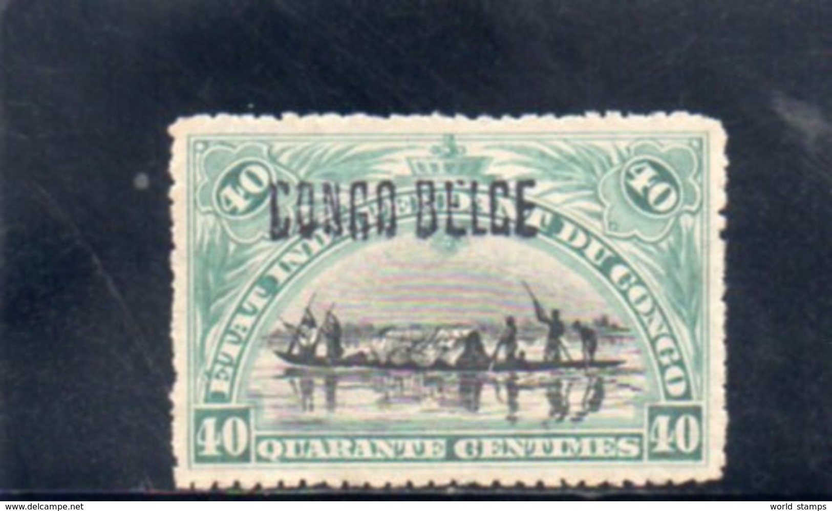 CONGO BELGE 1908 SANS GOMME - Unused Stamps