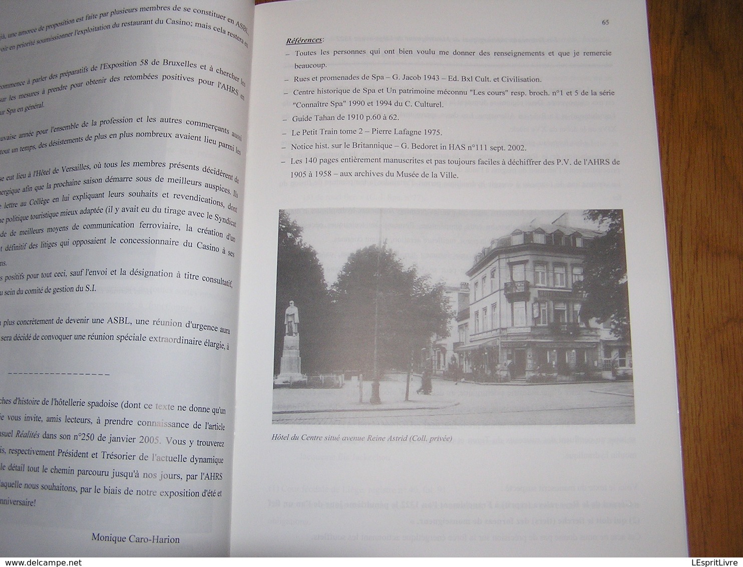 HISTOIRE ET ARCHEOLOGIE SPADOISES Juin 2005 Régionalisme Liège Spa Hotellerie Fourneaux Sidérurgie Poswick Hurlet Mineur