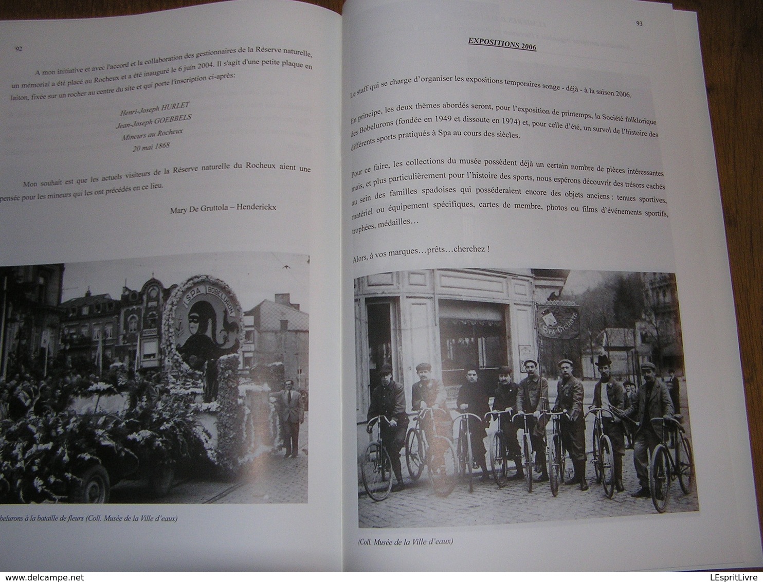 HISTOIRE ET ARCHEOLOGIE SPADOISES Juin 2005 Régionalisme Liège Spa Hotellerie Fourneaux Sidérurgie Poswick Hurlet Mineur