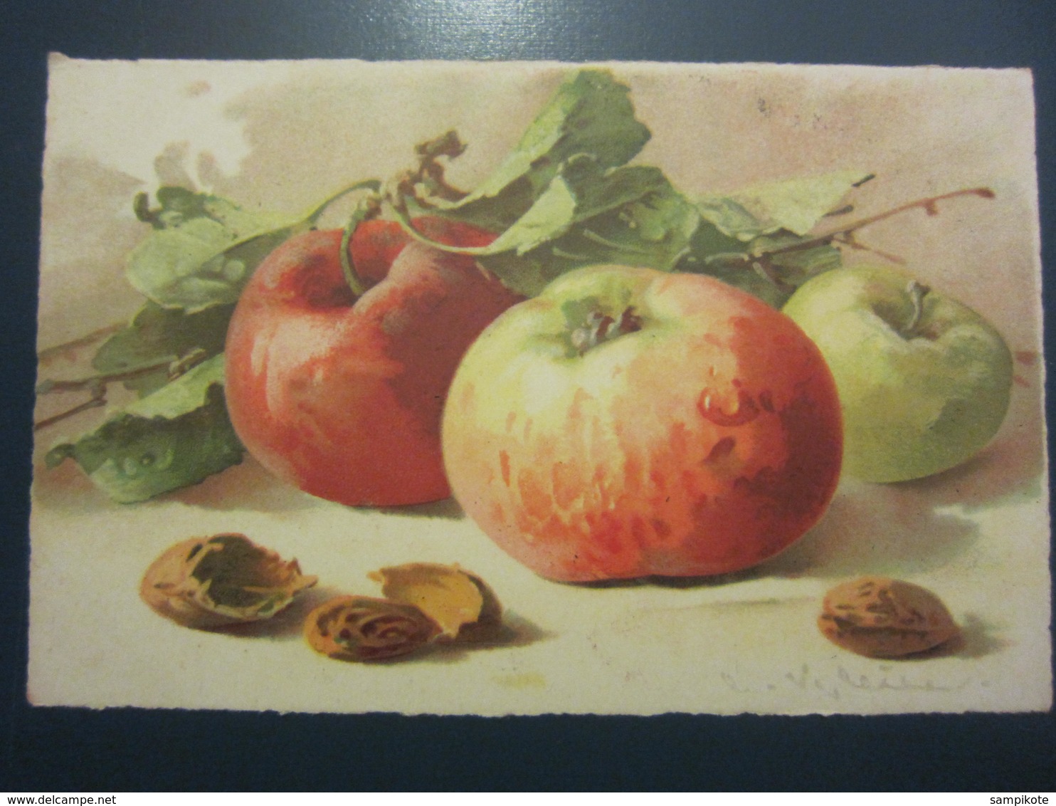Carte Postale Composition De Fruits Pommes - Andere & Zonder Classificatie