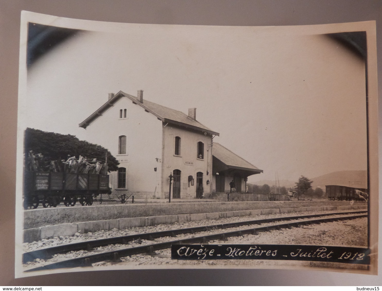 Gard, Avèze-Molières, Gare, 1912. - Sonstige & Ohne Zuordnung