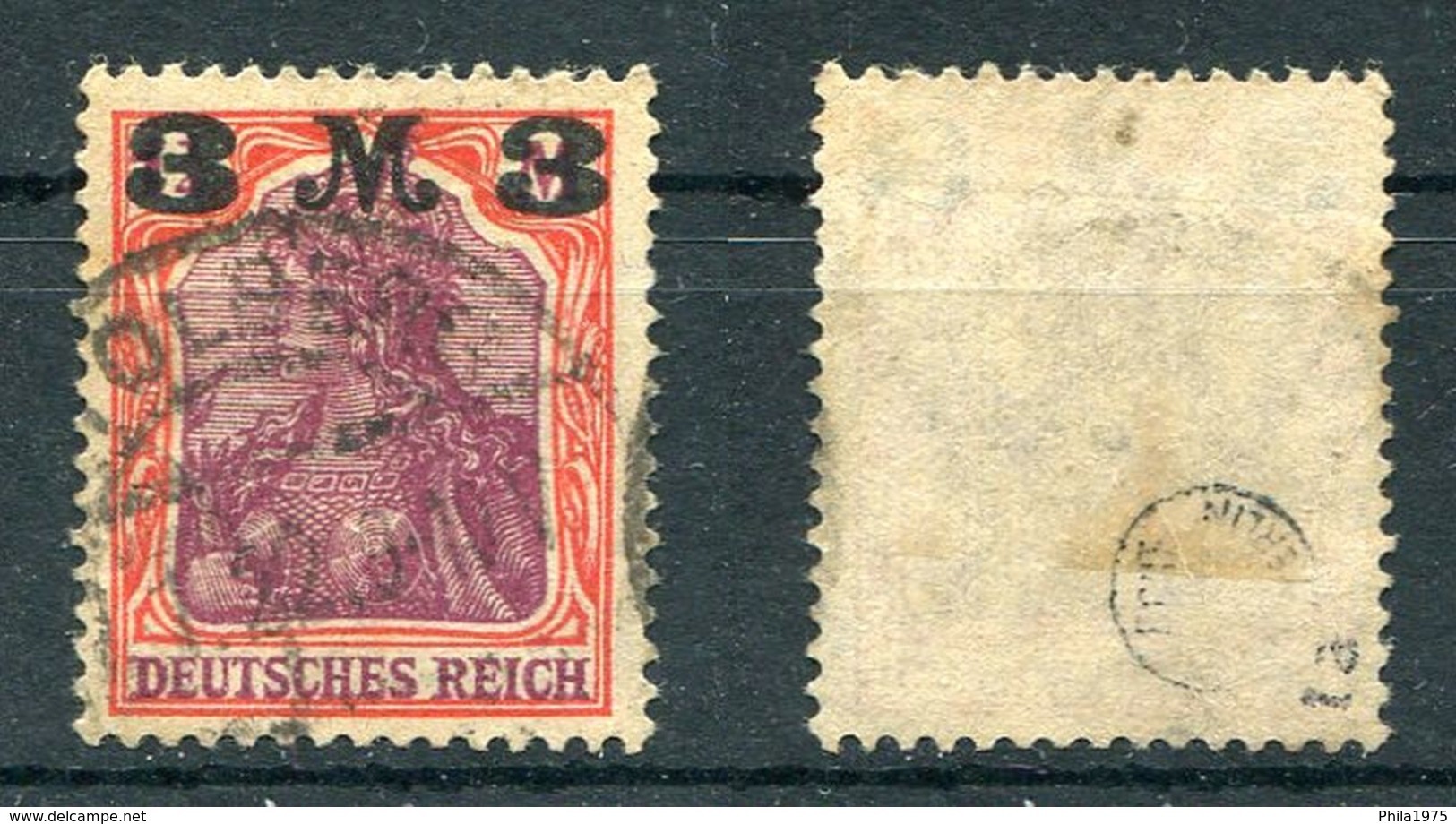 Deutsches Reich Michel-Nr. 155Ia Gestempelt - Geprüft - Used Stamps