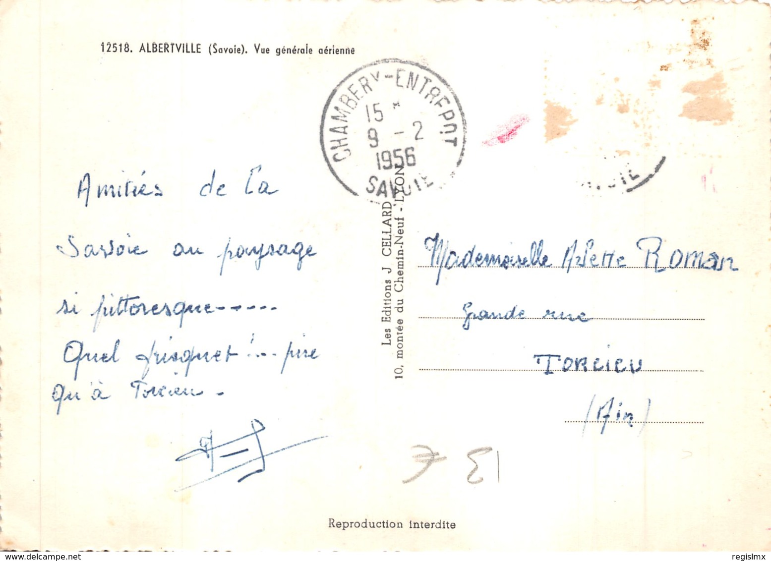 73-ALBERTVILLE-N°T560-D/0149 - Albertville