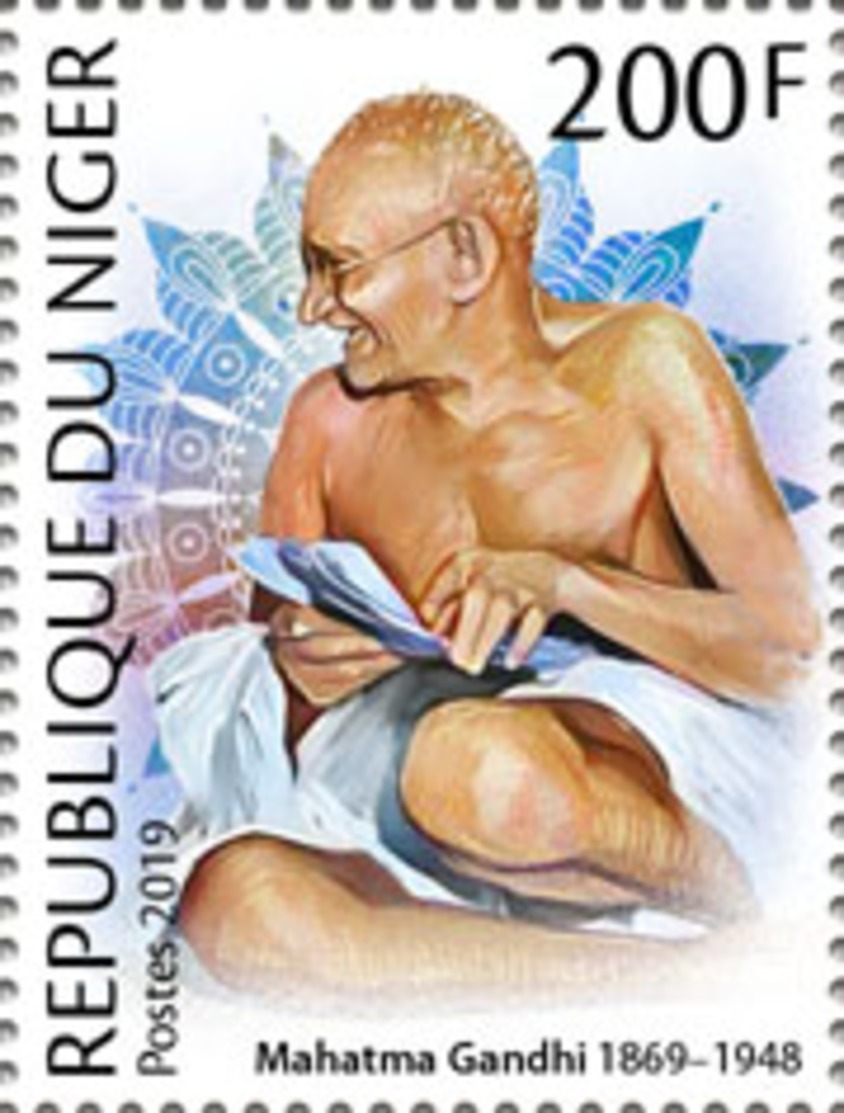 Z08 NIG190518a NIGER 2019 Mahatma Gandhi MNH ** Postfrisch - Niger (1960-...)