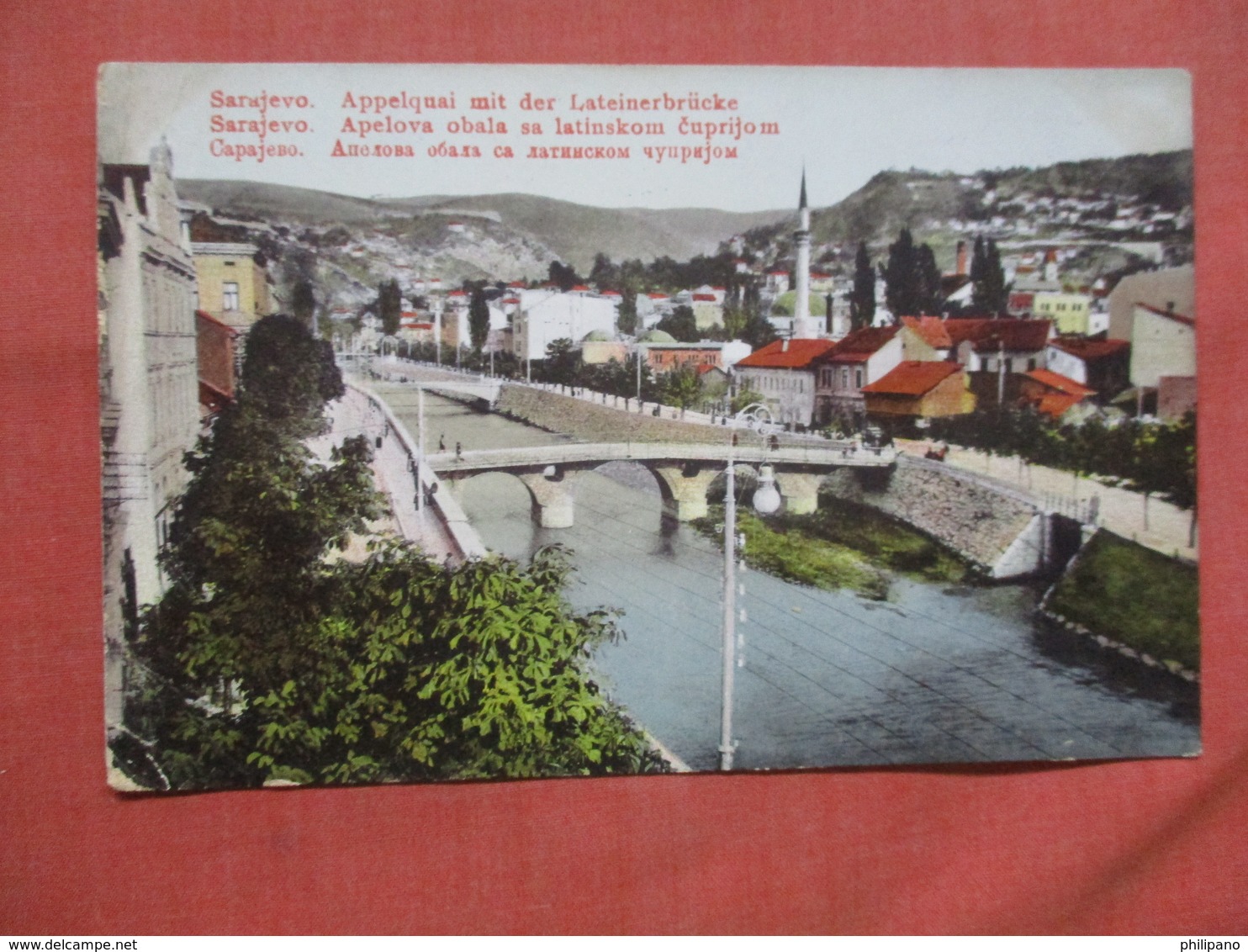Sarajevo  Stamp Peeled Off Back     Ref 3787 - Bosnia And Herzegovina