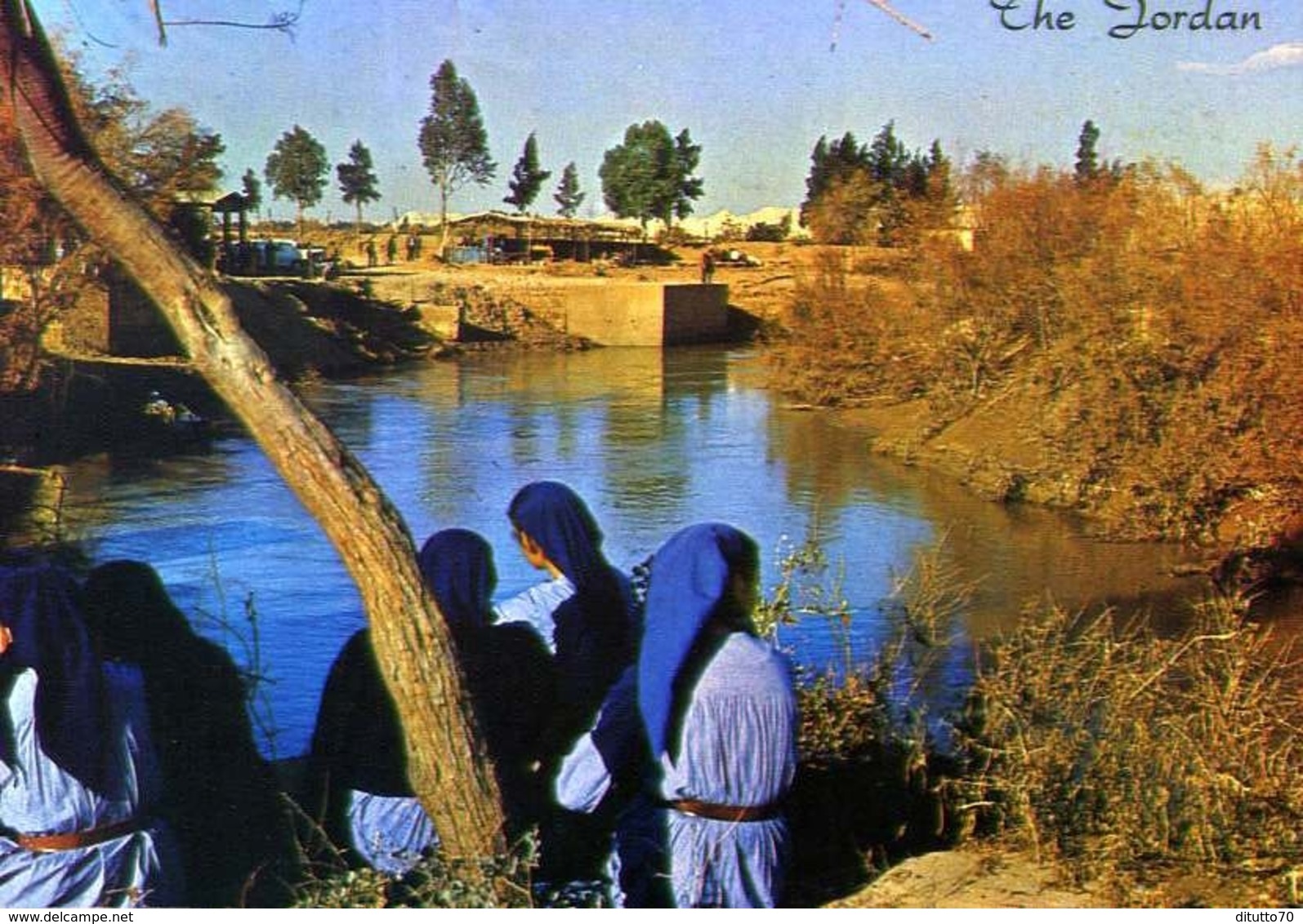 The River Jordan - Place Of Baptism - Formato Grande Non Viaggiata – E 7 - Non Classificati