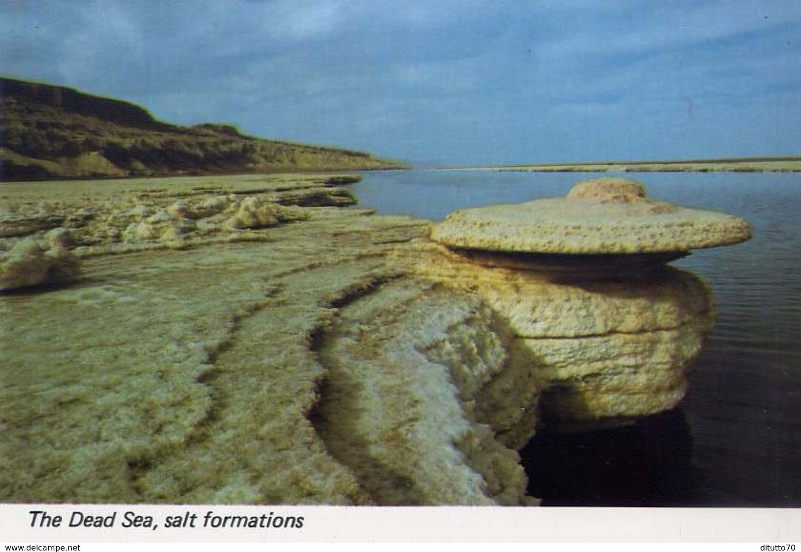 The Dead Sea - Salt Formations - Formato Grande Non Viaggiata – Fe1 - Non Classificati