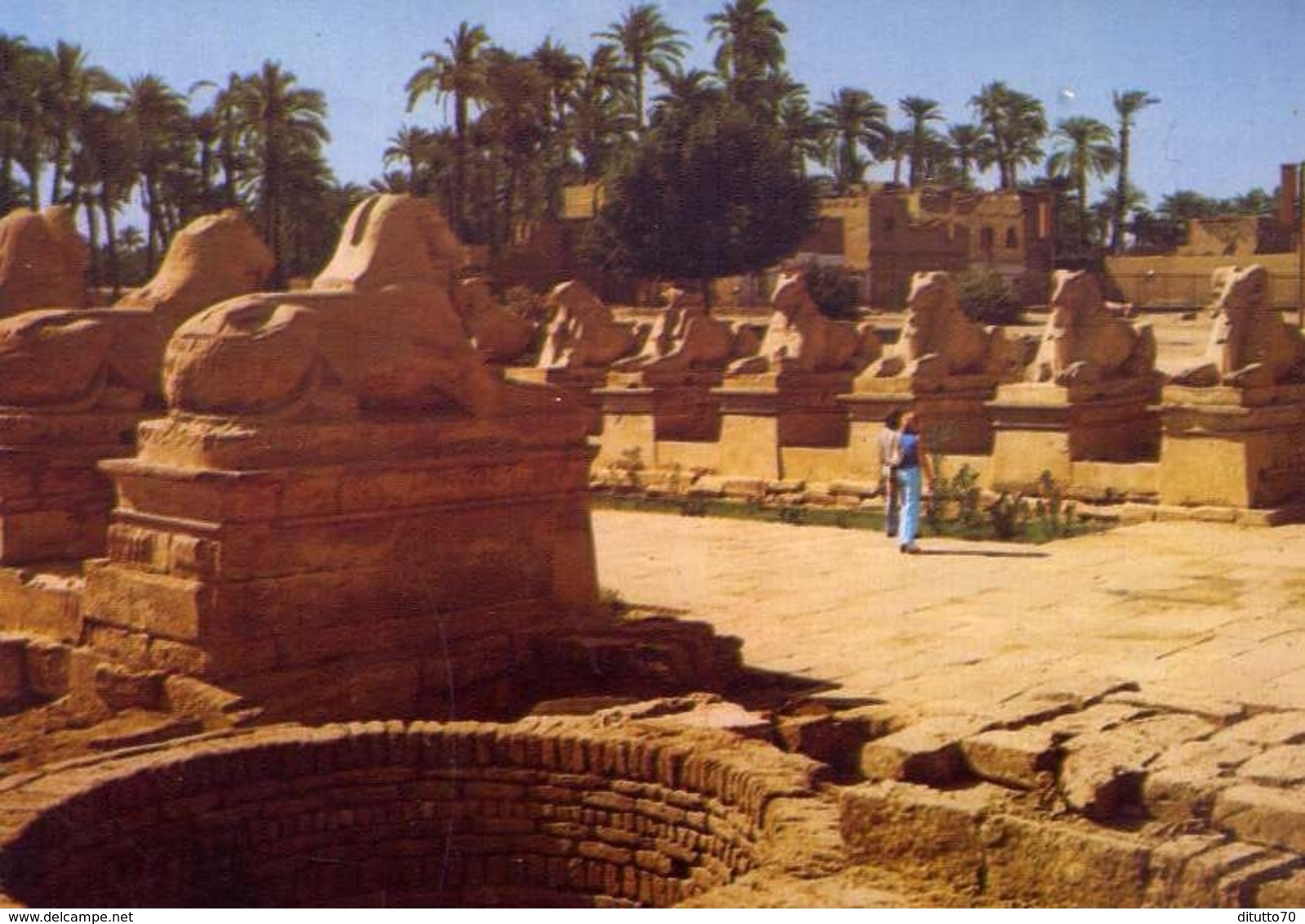 Karnak - The Famous Sphinx Avenue At Amon Temple - Formato Grande Non Viaggiata – E 7 - Non Classificati