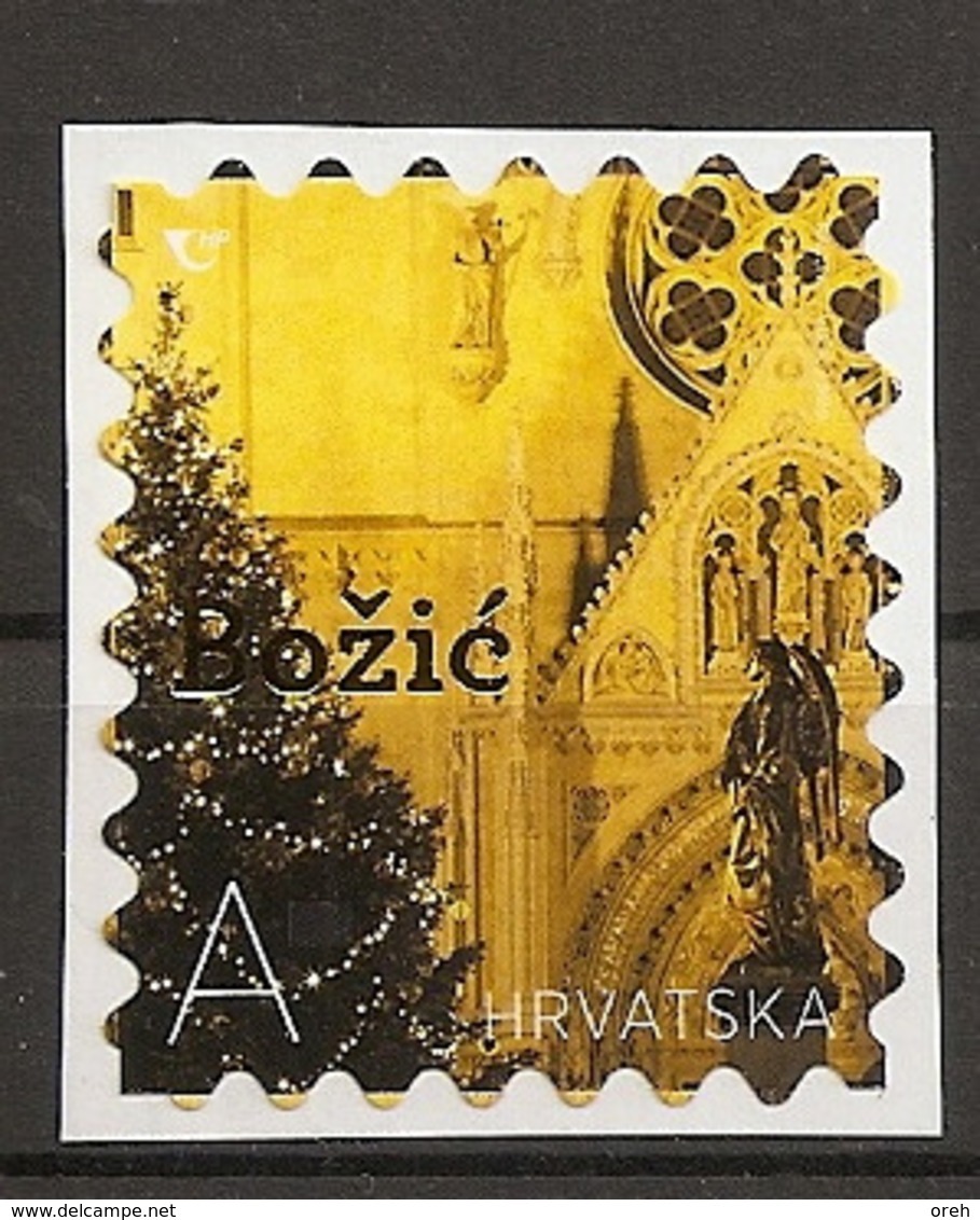 CROATIA 2019,CHRISTMAS,from Booklet,RELIGION,,MNH - Kroatien