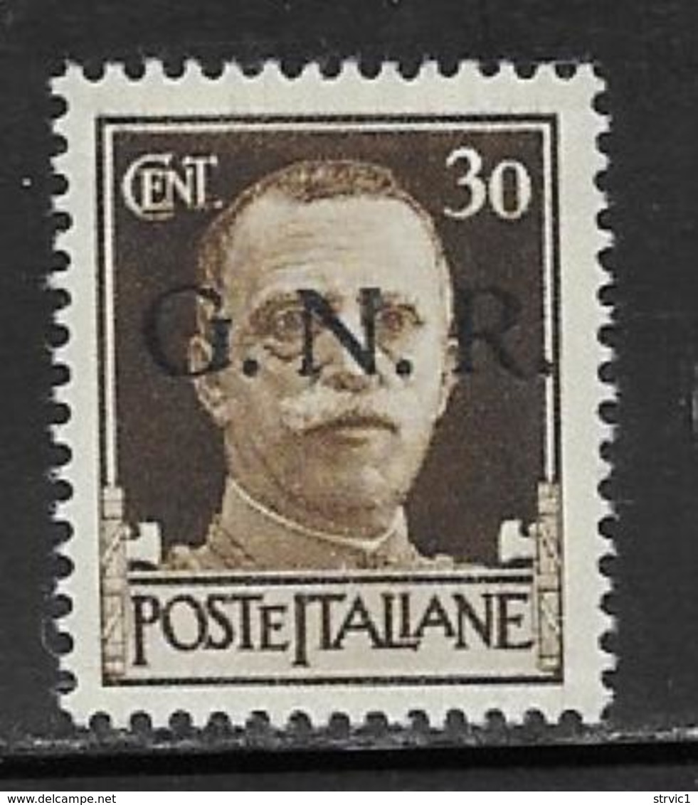 Italy Michel #6 MNH Italy Stamp Overprinted G.N.R., 1943 - Austrian Occupation