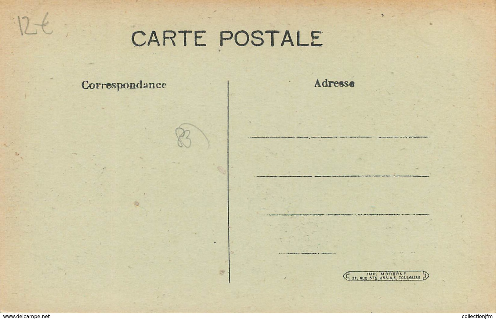 / CPA FRANCE 83 "Aups, Faubourg Du Couvent" - Aups