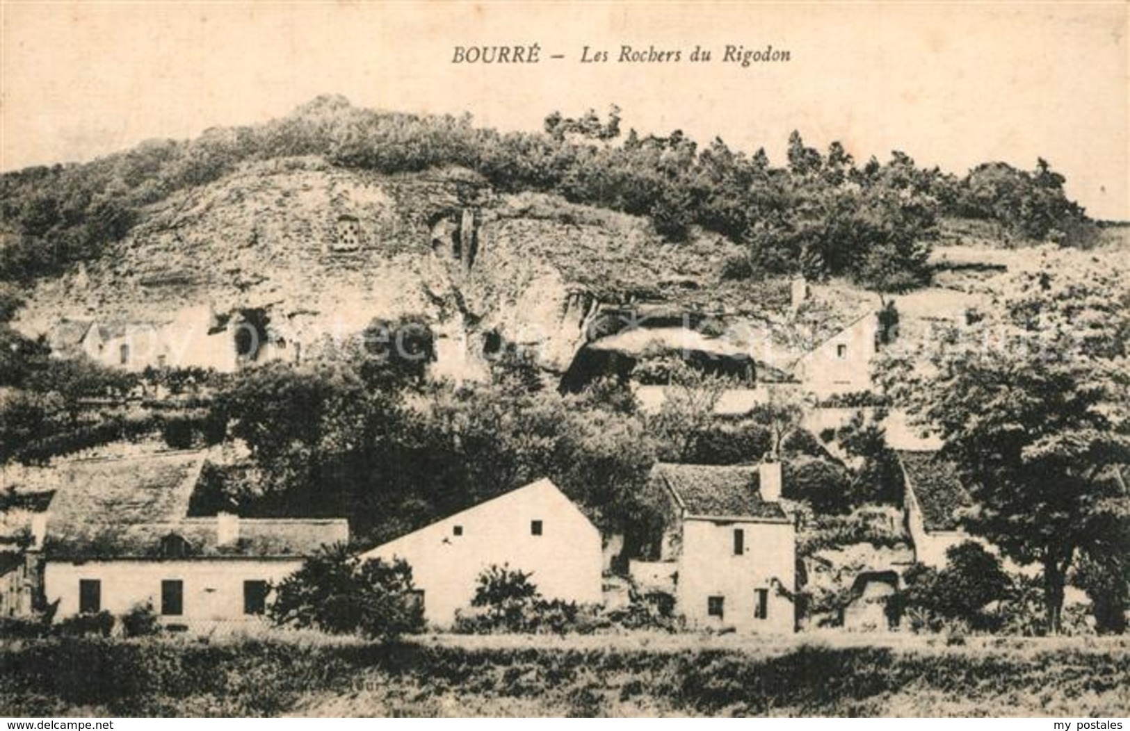 13540430 Bourre Les Rochers Du Rigodon Bourre - Autres & Non Classés