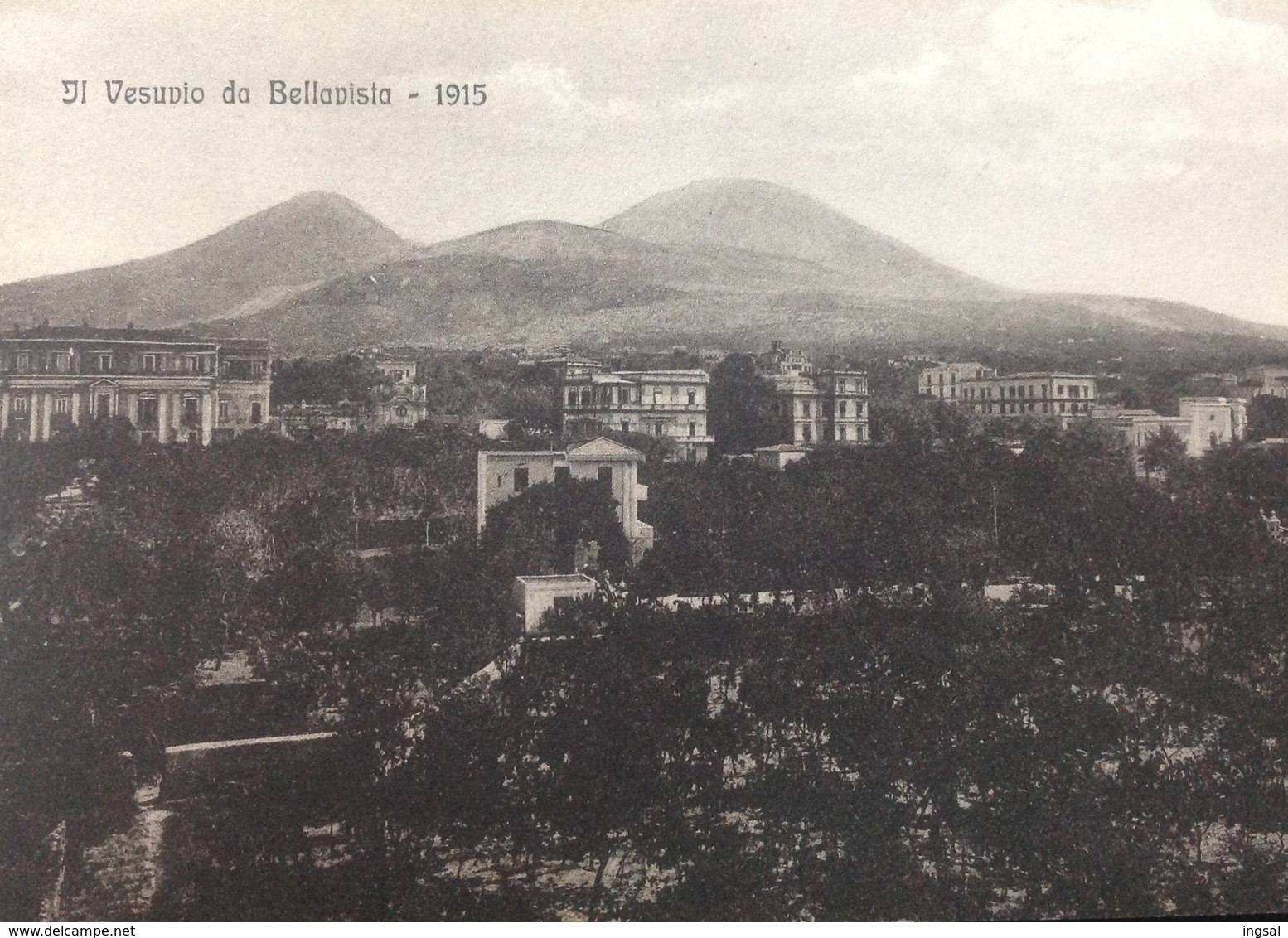 Portici, Bellavista ....... Panorama Con Vesuvio - Portici