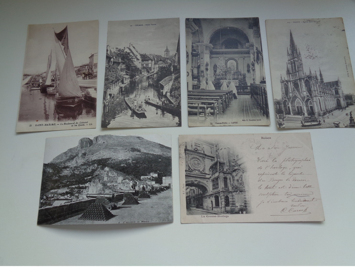 Beau lot de 60 cartes postales de France      Mooi lot van 60 postkaarten van Frankrijk    - 60 scans