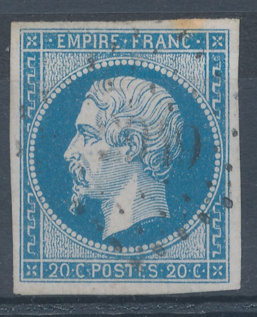N°14 VARIETE POSTFS ET OBLITERATION. - 1853-1860 Napoléon III