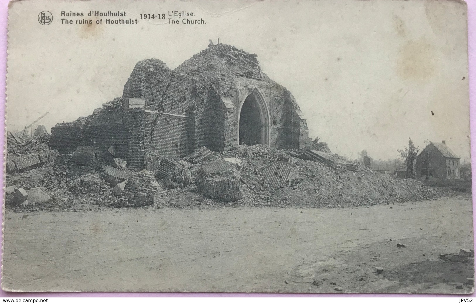 (2450) Ruines D'Houthulst -  L'Eglise - 1914-1918 - Houthulst