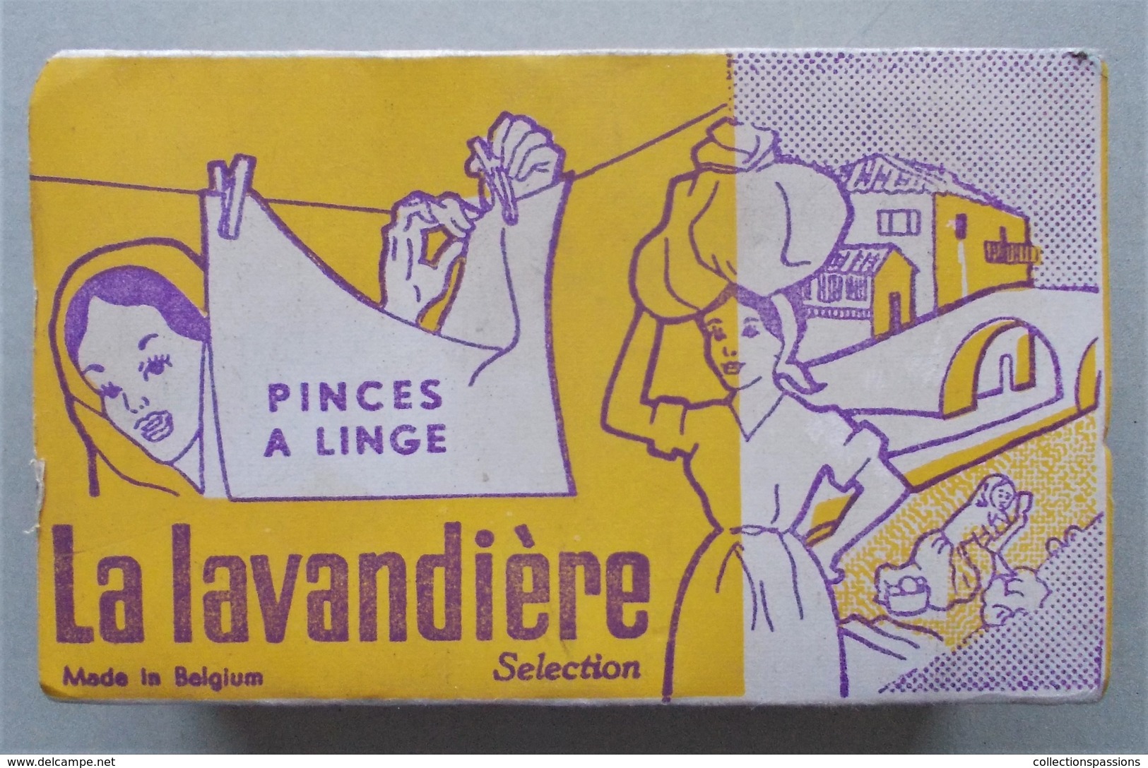 - Ancien Paquet De Pinces à Linge - - Autres & Non Classés