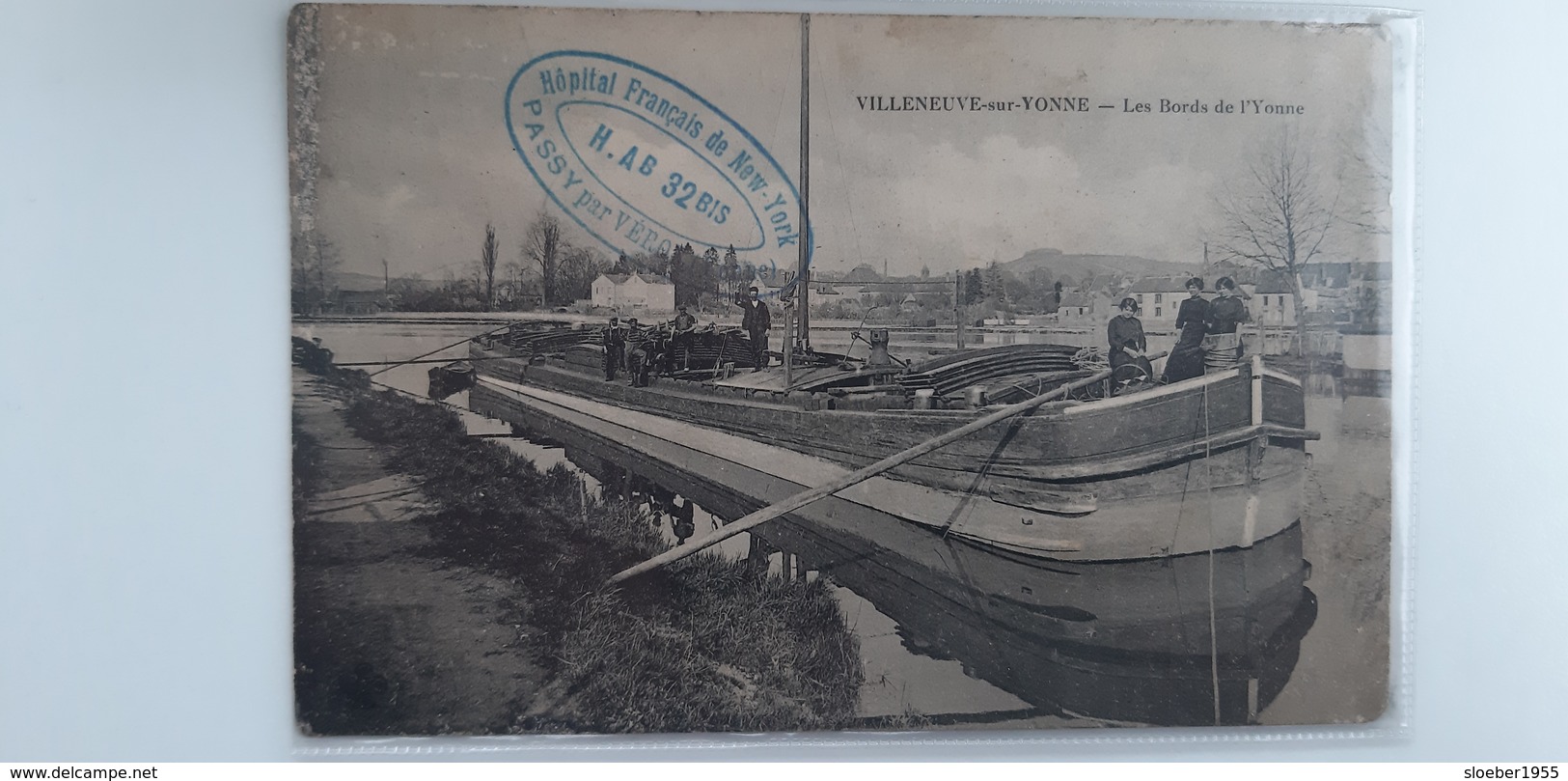 Villeneuve Sur Yonne        (peniche Arken Binnenvaart) - Péniches