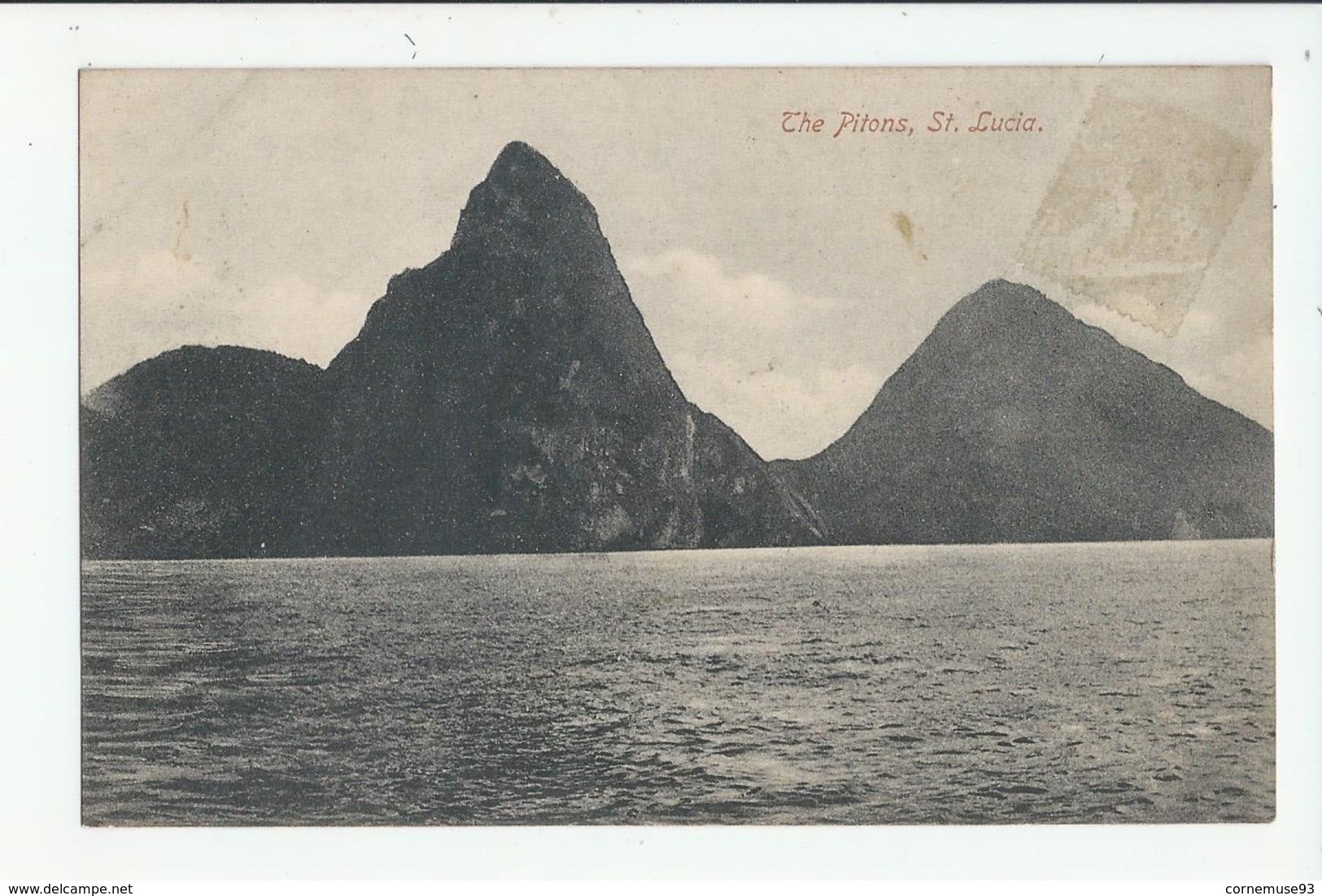 CPA STL- SAINTE LUCIA - THE PITONS - Saint Lucia