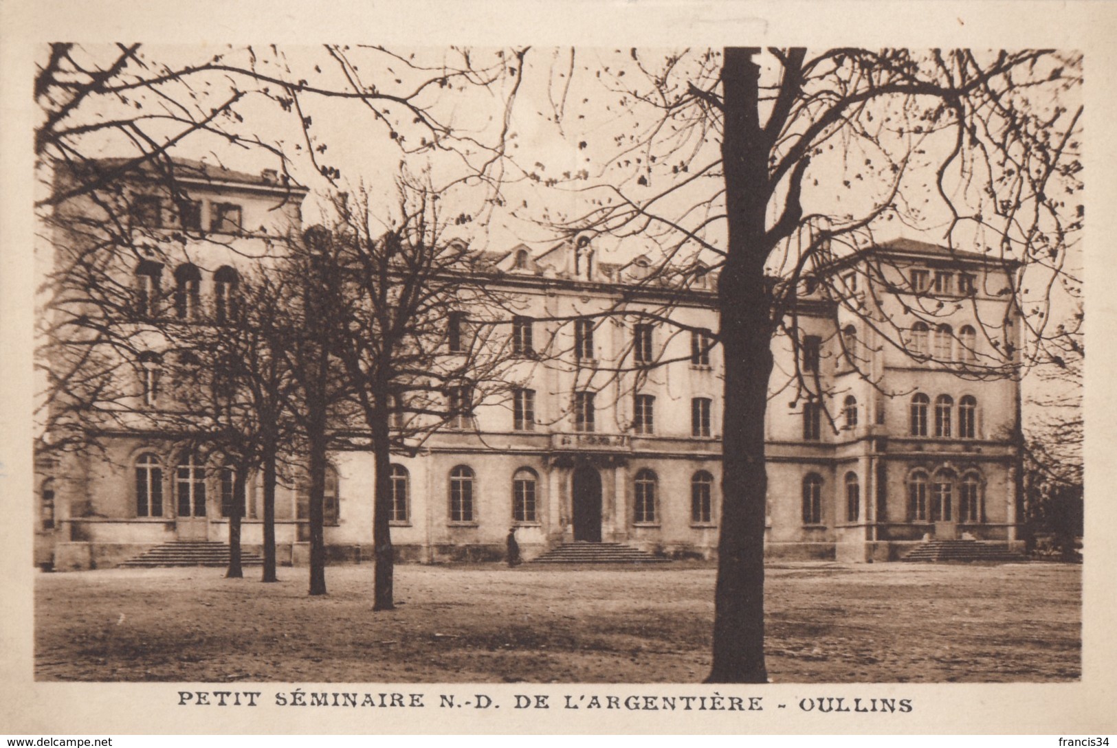 CPA - Oullins - Petit Séminaire Notre Dame De L'Argentière - Oullins