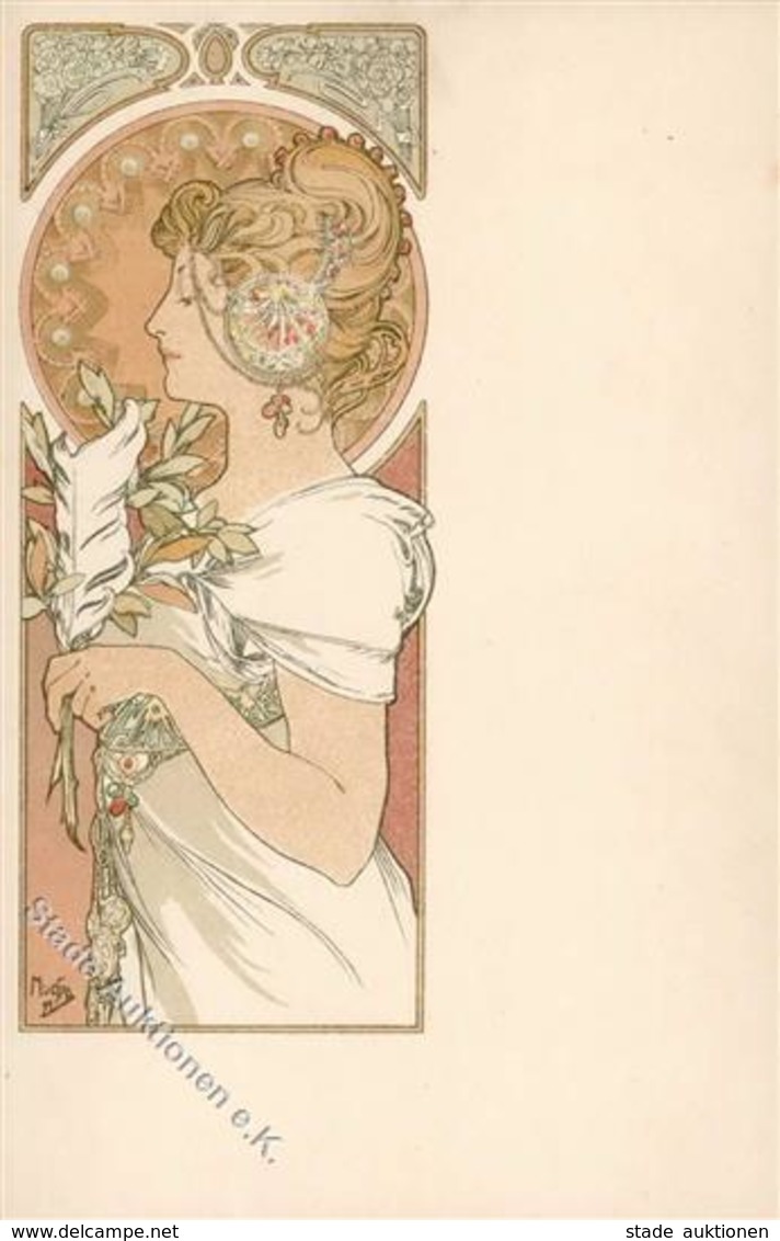 Mucha, Alfons The Feather I-II - Mucha, Alphonse