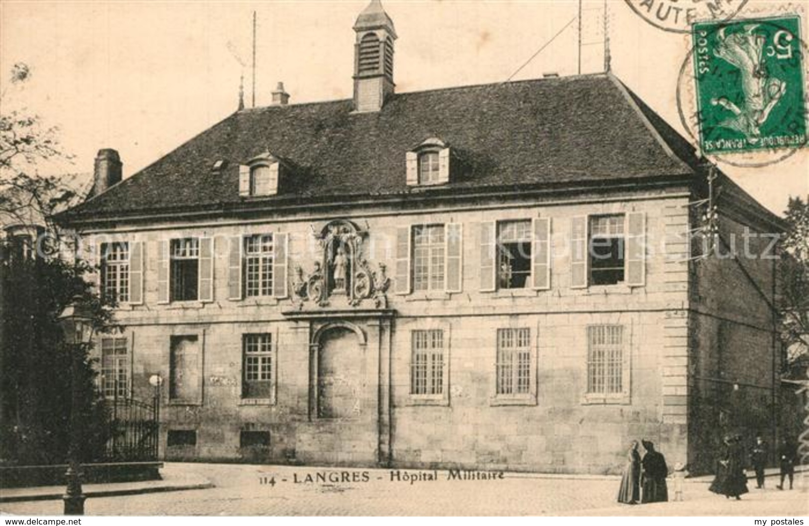 13584259 Langres Hopital Militaire Langres - Langres