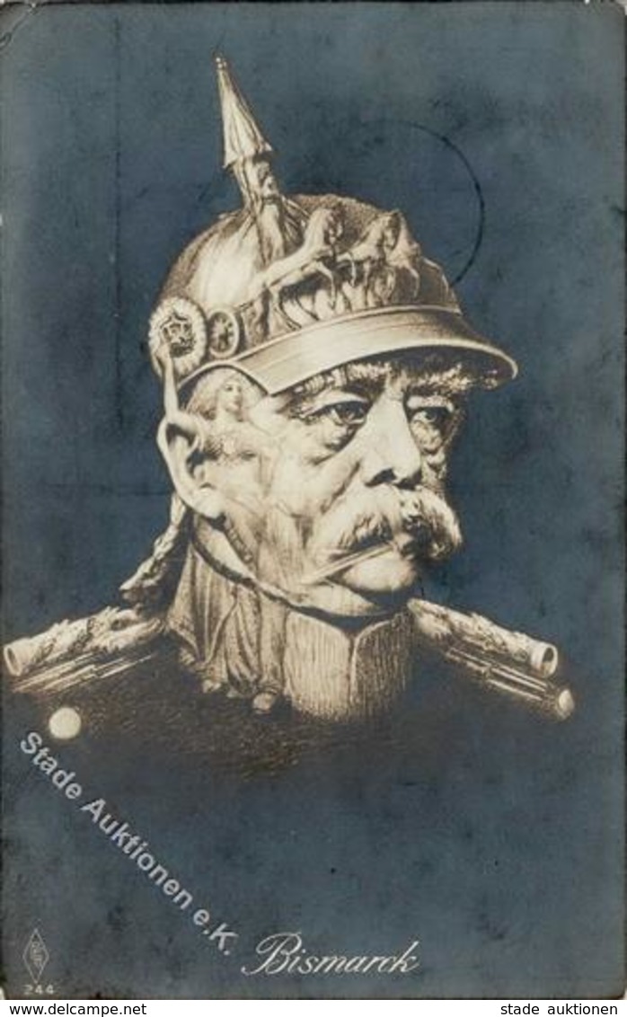 Metamorphose Bismarck  Foto AK 1915 I-II Surrealisme - Sonstige & Ohne Zuordnung