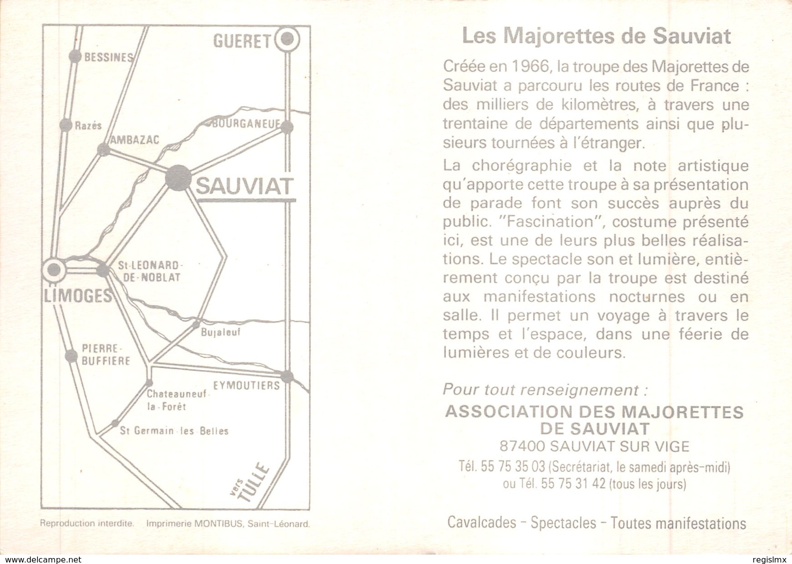 87-SAUVIAT-LES MAJORETTES-N°T563-A/0013 - Altri & Non Classificati