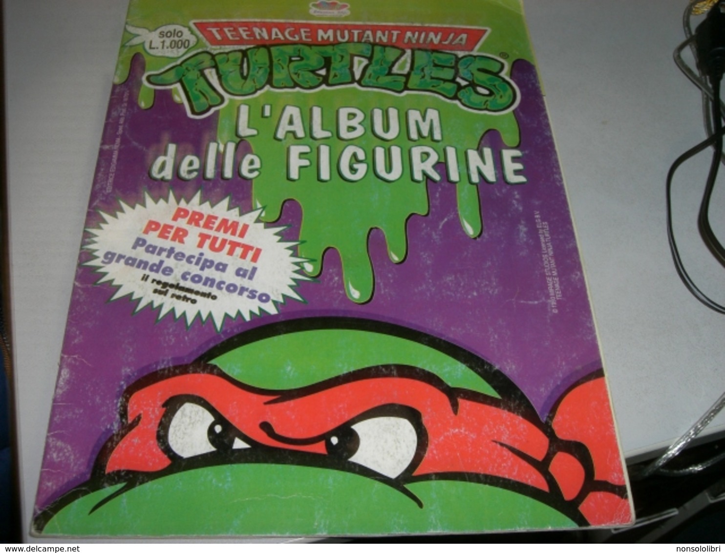 3 ALBUM FIGURINE TURTLES 1993 - Edizione Italiana