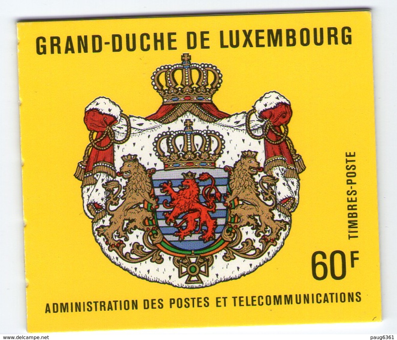 LUXEMBOURG 1989 CARNET  PRINCE JEAN YVERT  N°C1175  NEUF MNH** - Booklets