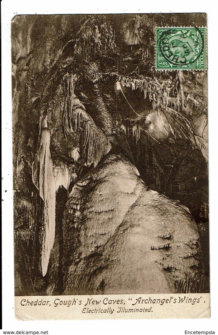 CPA-Carte Postale-Royaume Uni-Cheddar- Gough's Caves- Archangel's Wings -1912VM10616 - Cheddar