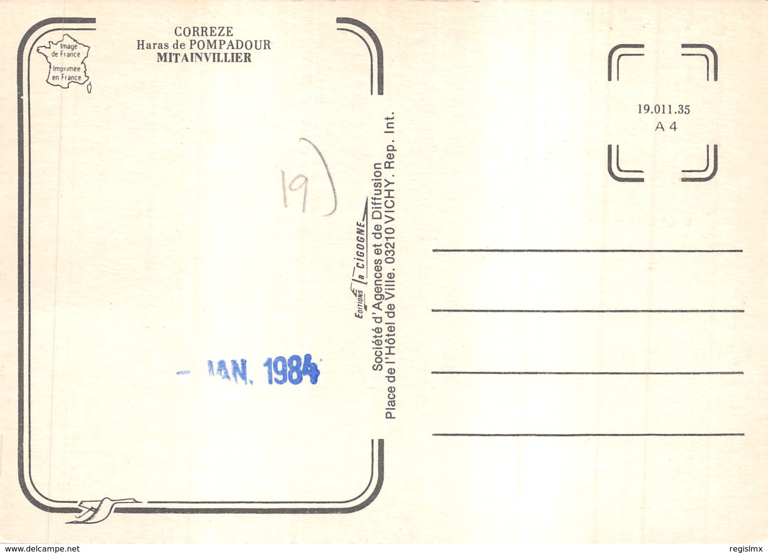 19-POMPADOUR-HARAS-N°T567-A/0285 - Sonstige & Ohne Zuordnung