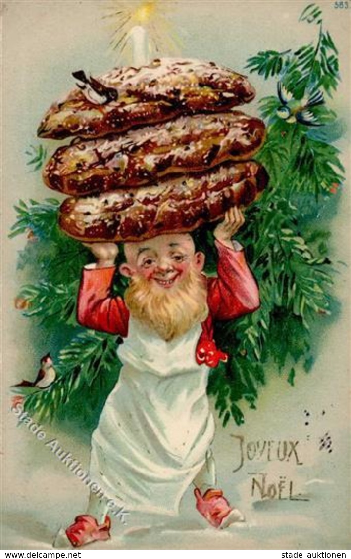 Weihnachten Zwerg Christstollen 1911 I-II Noel Lutin - Sonstige & Ohne Zuordnung