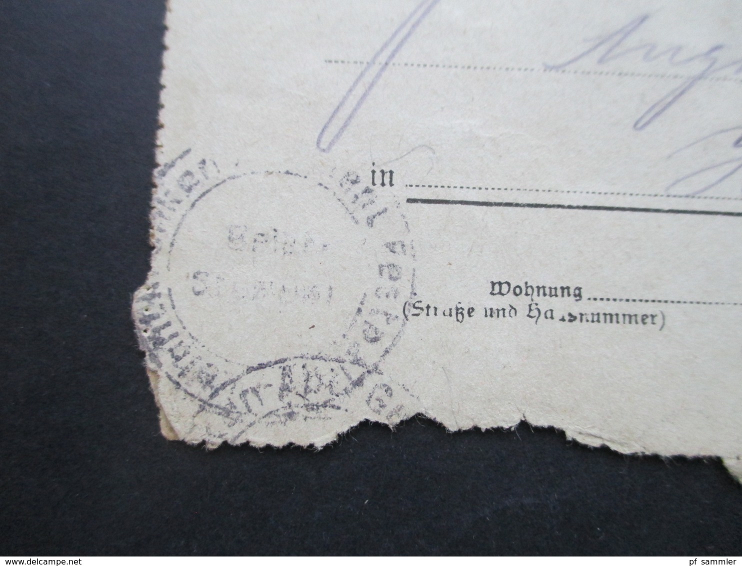 DR Feldpost 1. WK Feldpost 1917 Feldpostbrief Kais. Deutsche Feldpost Fahrer In Belgien Gent ?! - Briefe U. Dokumente