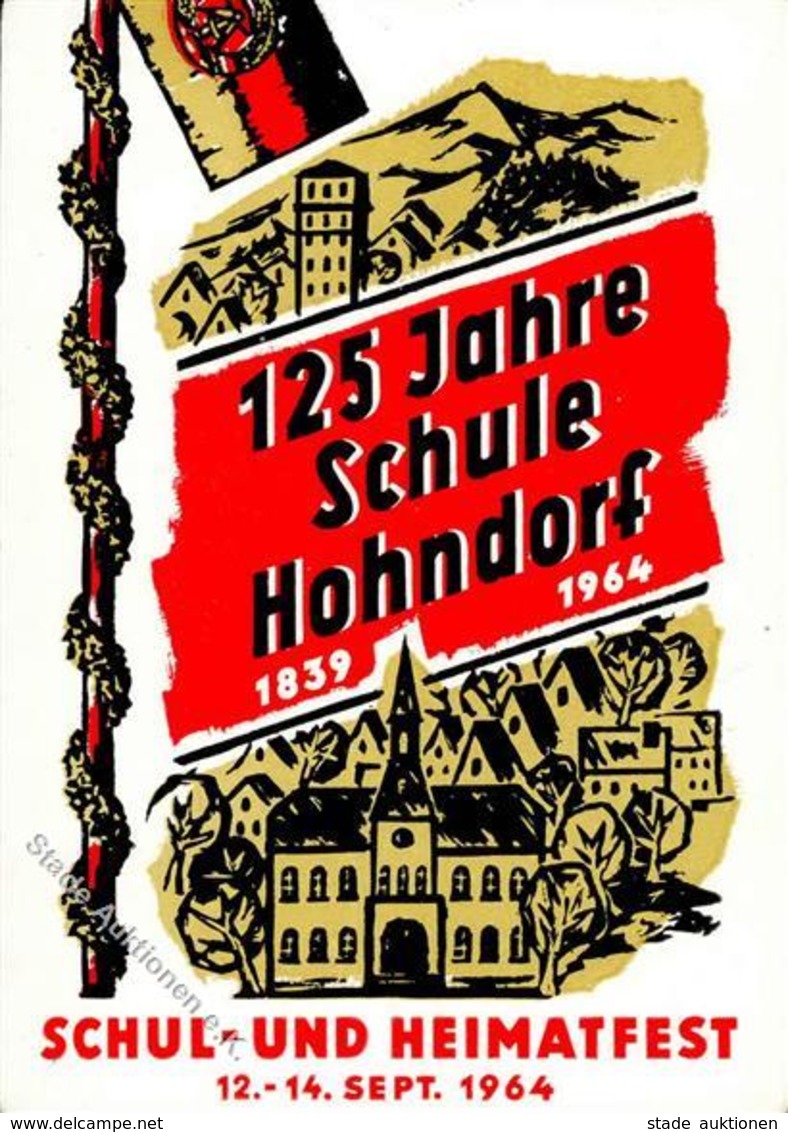 HOHNDORF - SCHUL U.HEIMATFEST 1964 I - Ohne Zuordnung