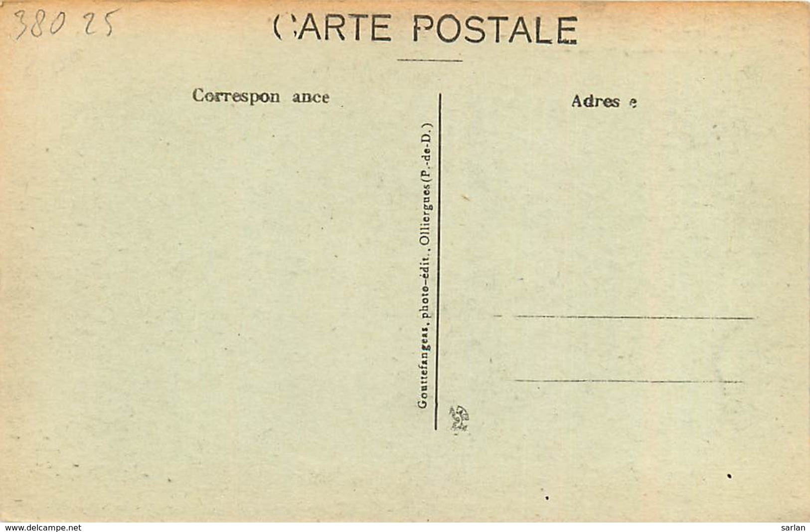 Sommet Du Puy De Dome , Montagne  (tramway Petit Train) , * LC 380 25 - Autres & Non Classés